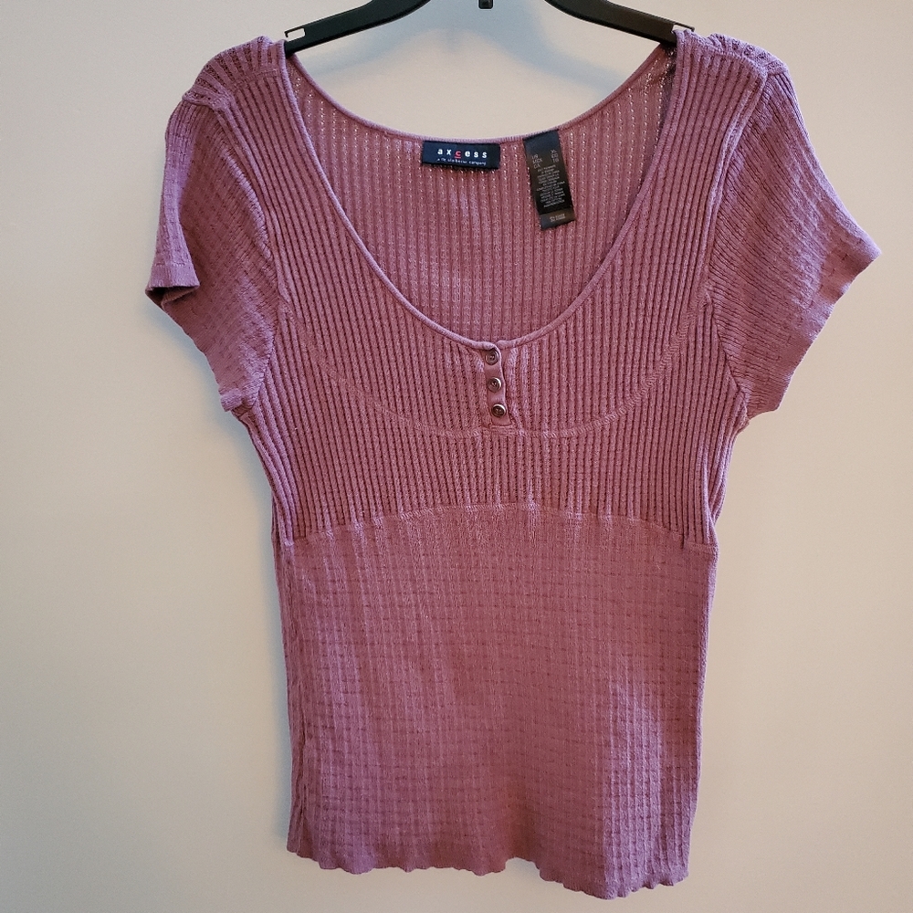 Liz Claiborne axcess Knit to Shape Top